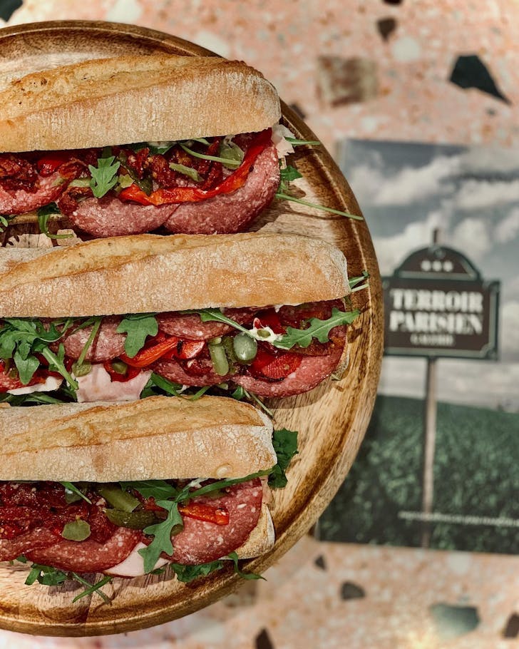 Continental sandwiches from Mr Sandwich in Perth CBD
