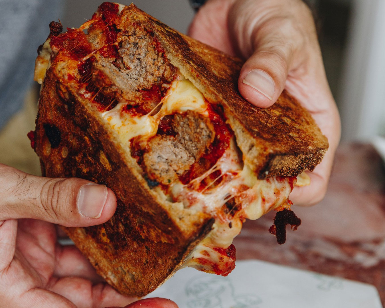 Meatball Toastie