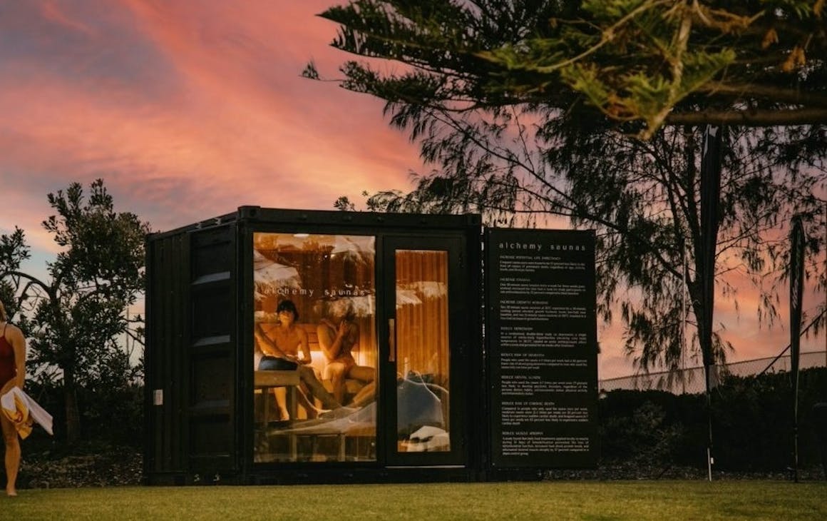 a sauna in Perth