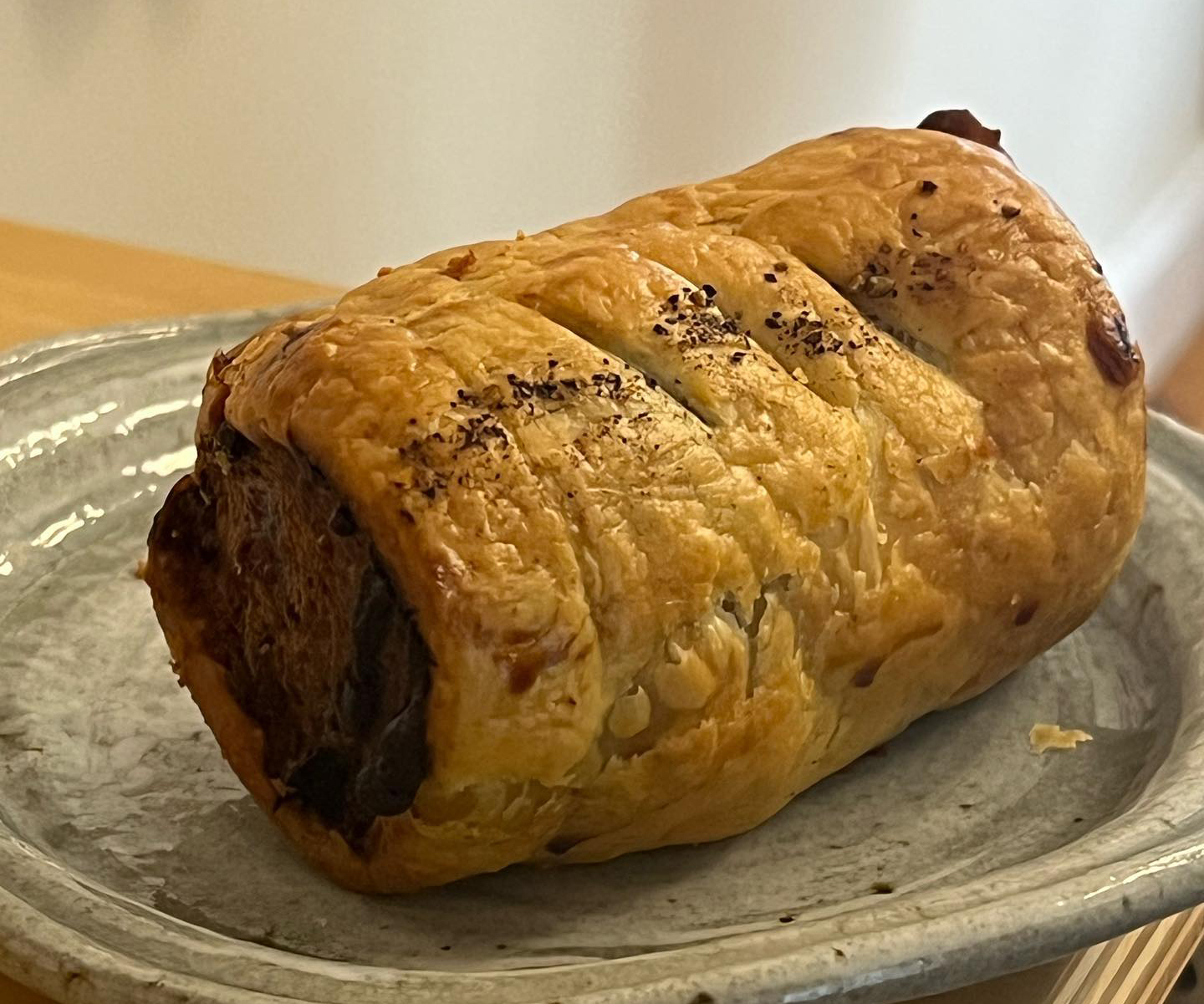 Chef uses Greggs sausage rolls instead of bread for an epic