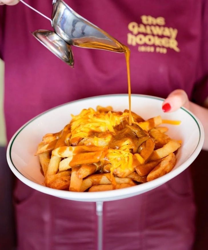 Chips from The Galway Hooker in Scarborough
