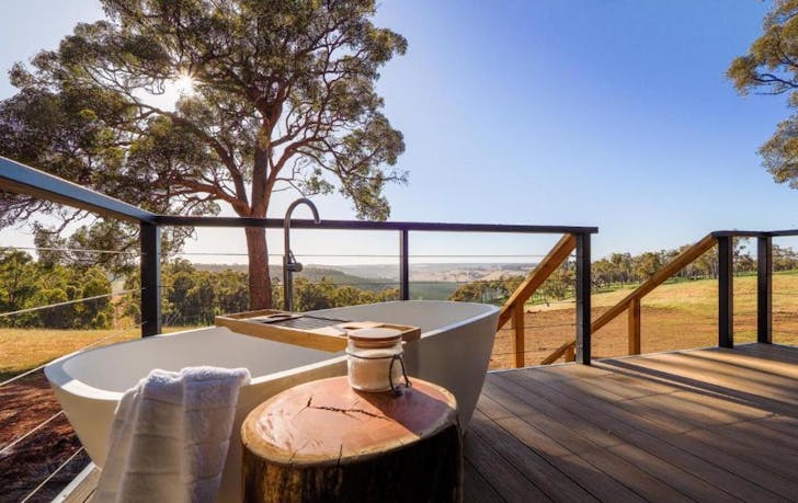 Serenity Gully glamping in WA