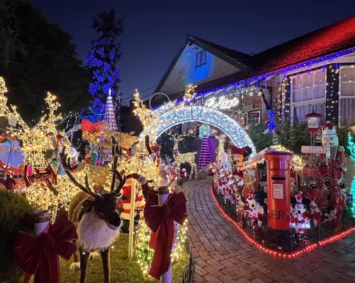 melbourne christmas light displays
