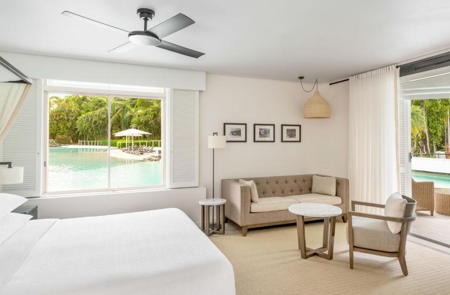a hotel room at Sheraton Grand Mirage Port Douglas