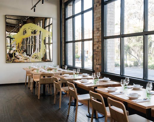 dining area at Shortgrain Brisbane