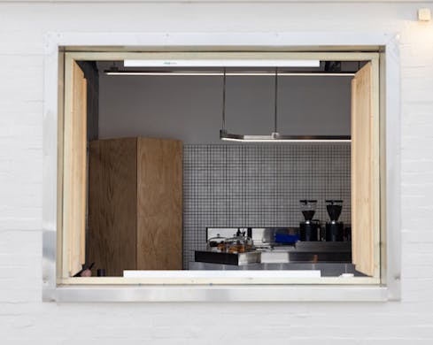 takeaway window at skittle lane brookvale, a cafe in sydney's northern beaches