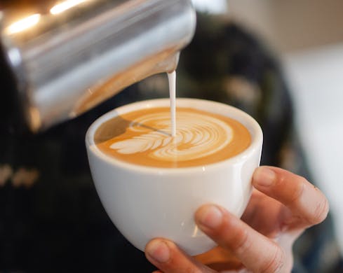 coffee from skittle lane brookvale, a cafe in sydney's northern beaches
