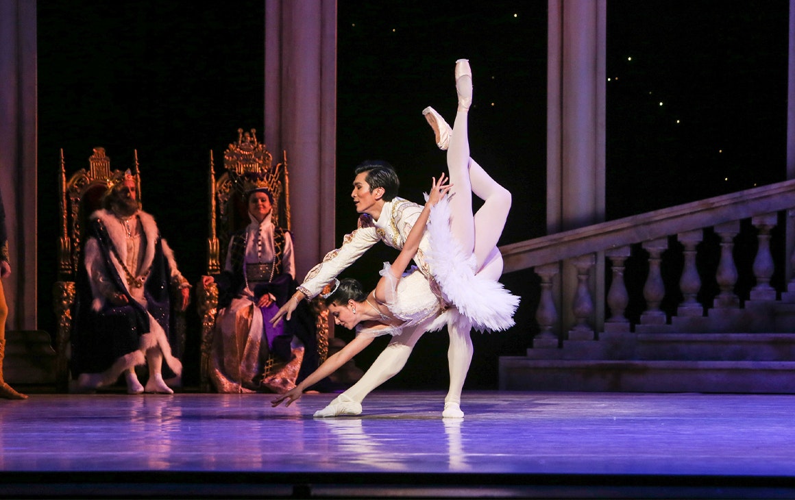 ballet dancers on stage