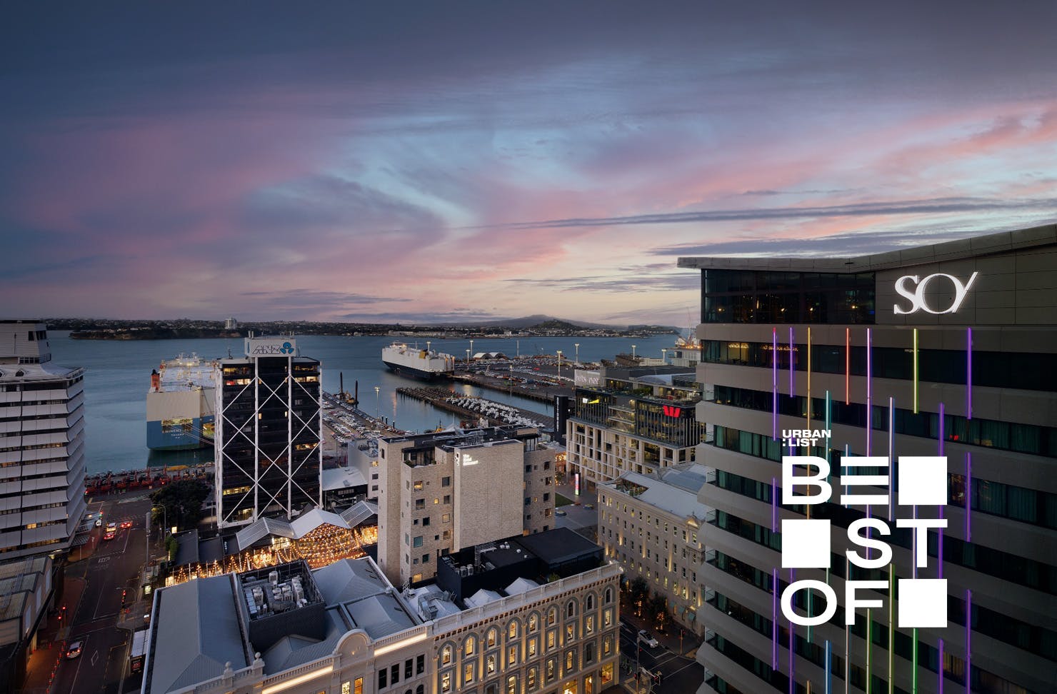 The exterior of SO/Auckland.