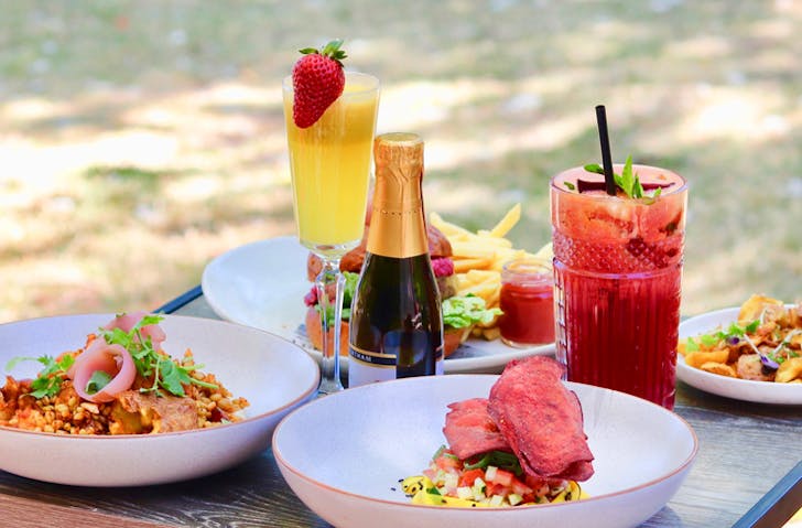Social Brew Bottomless Mimosas 