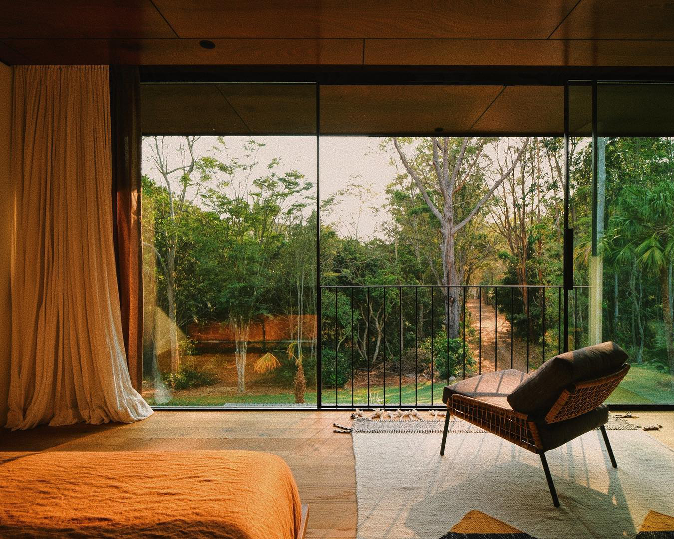 a view from a luxe byron bay airbnb