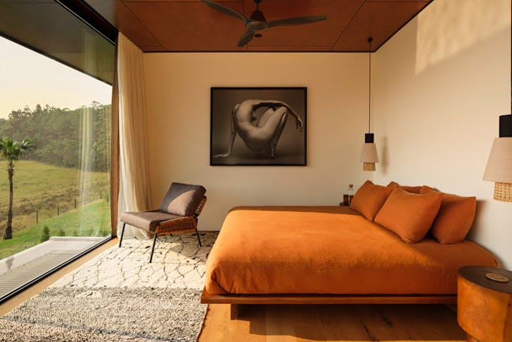 a guest room at Soma Byron Bay