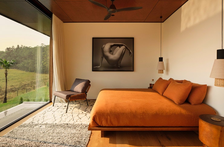a guest room at Soma Byron Bay