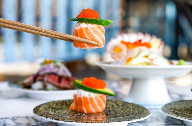 Plate of sushi