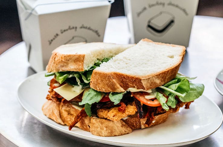 The Hugo sandwich at South Dowling Sandwich