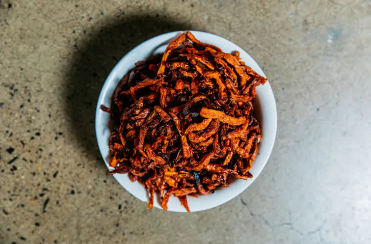 Caramelised carrots at South Dowling Sandwiches