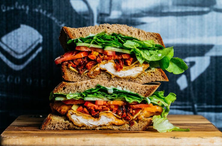 The Hugo sandwich from South Dowling Sandwiches