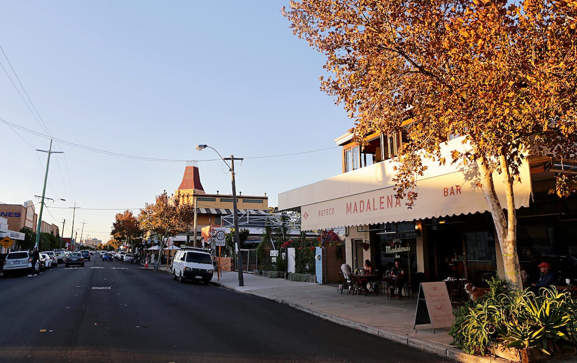 A street in South Fremantle