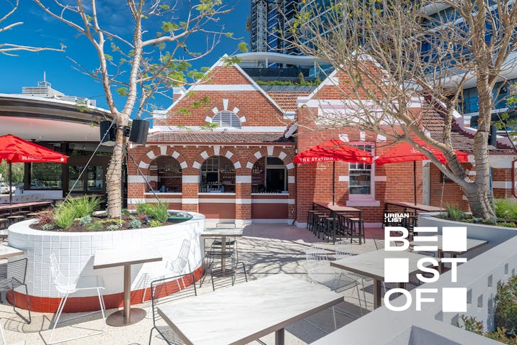 One of the best restaurants in South Perth, The Station