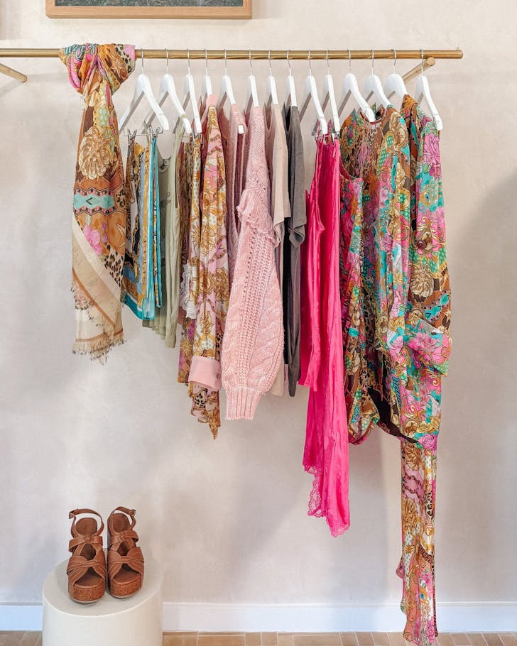 Spell Byron bay clothing rail