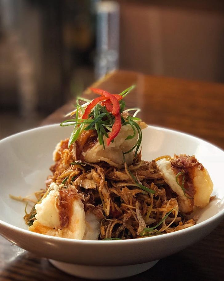 Yum Hua Plee dish from Spice I Am in Surry Hills