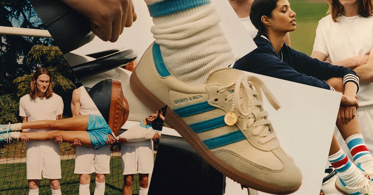 The Adidas x Sporty Rich Collab Is Back Complete With New Adidas The Adidas x Sporty Rich Collab Is Back Complete With New Adidas