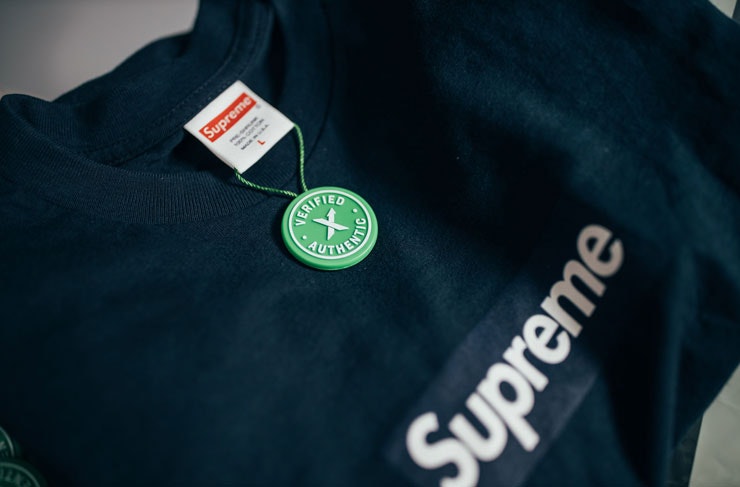 A Supereme t-shirt