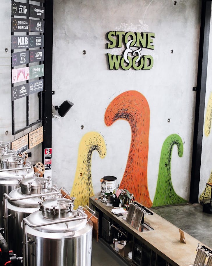 Stone and Wood brewery Byron Bay