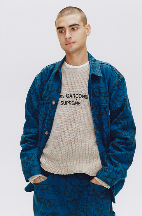 comme de garcon x supreme