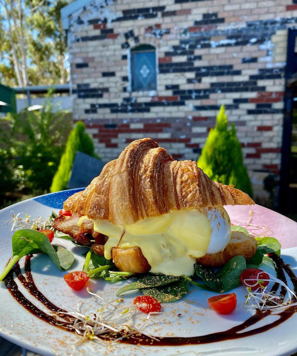A croissant breakfast at Maison Saint-Honore in the Swan Valley