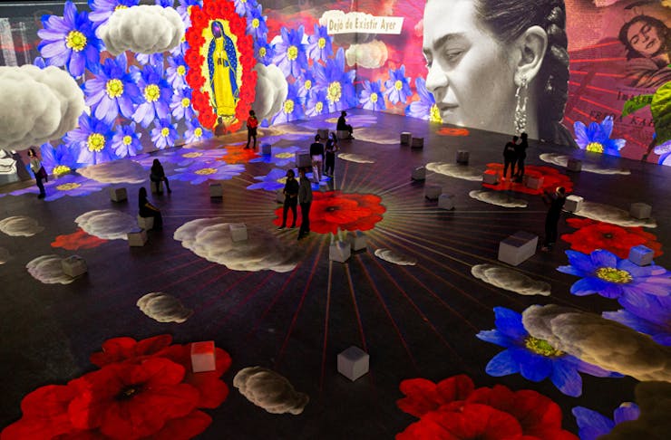 A Freda Kahlo exhibition 