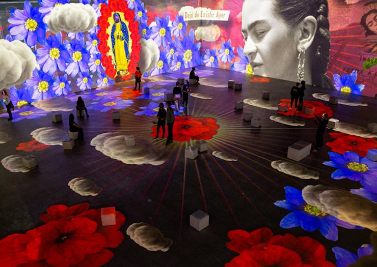 A Freda Kahlo exhibition 