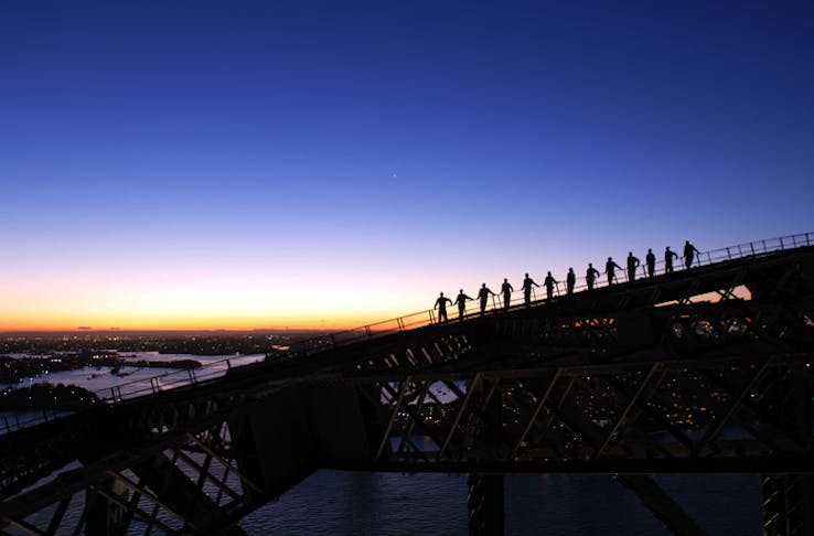 Sydney Bridge Climb Sunset