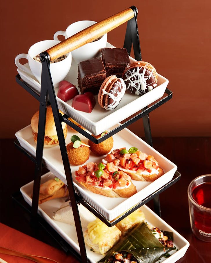 High tea at t-Lounge by Dilmah. 