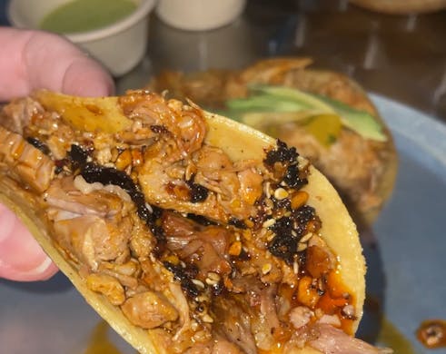 tacos tacos tacos menu cabeza salsa macha sydney