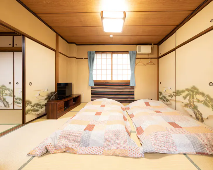 A Japanese-style tatami house Airbnb in Osaka