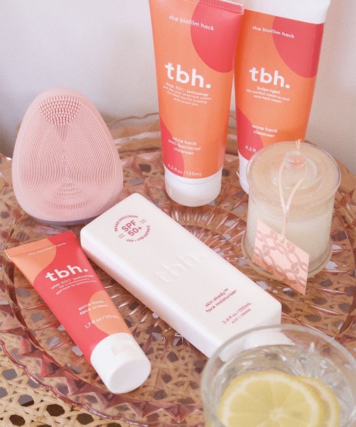 a selection of tbh products