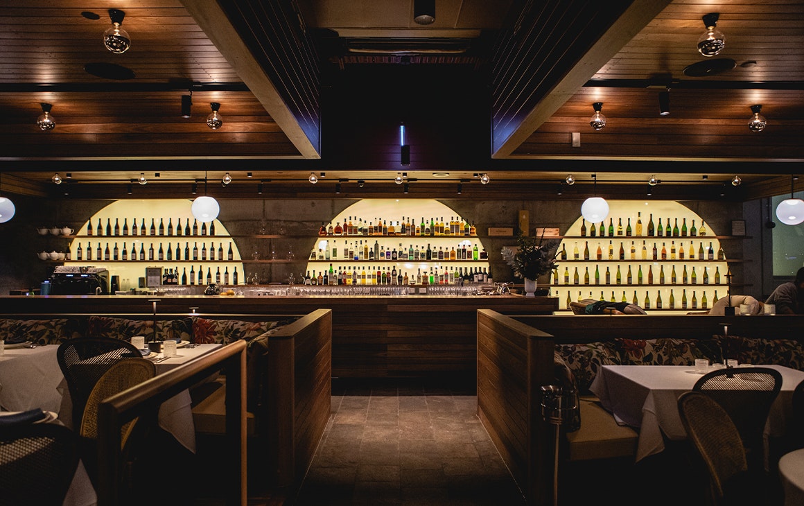 the back bar at tillerman