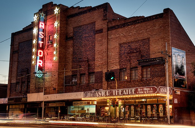 A things to do Melbourne classic, the neon-lit Astor Theatre.
