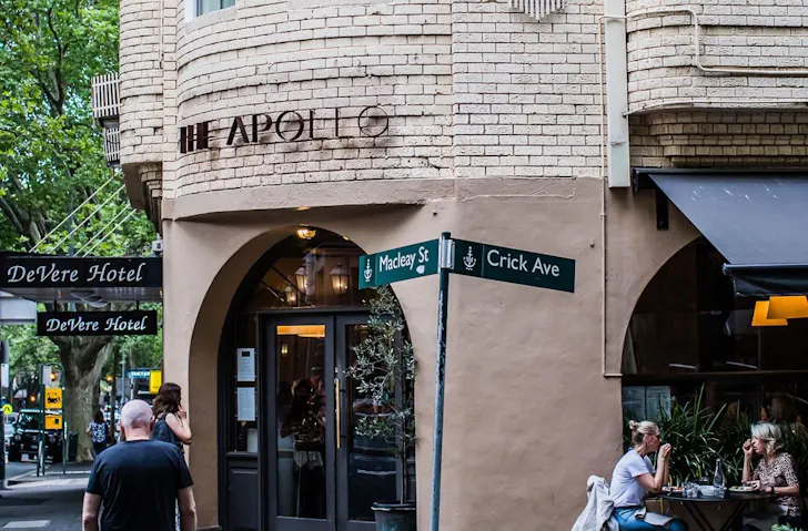 Exterior of restaurant.