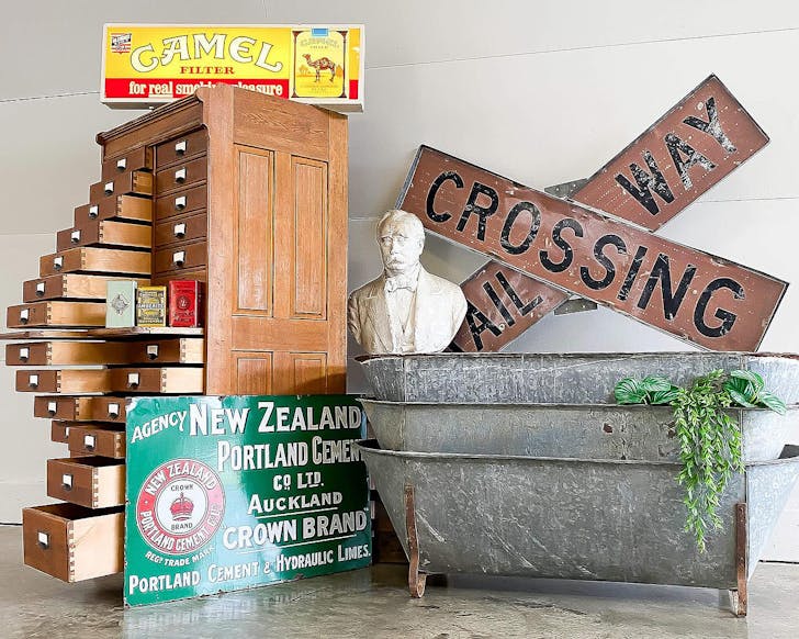 Some pieces available at Salvage place.