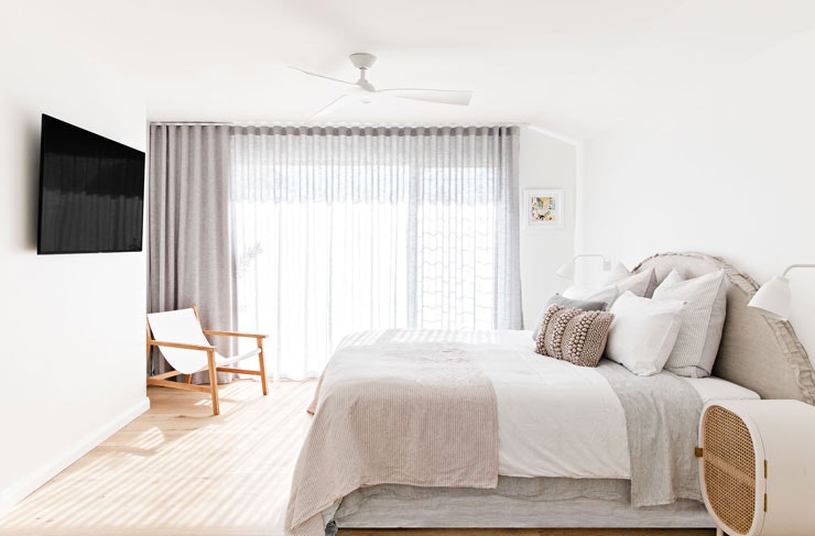 A bedroom at The Shore Gerringong