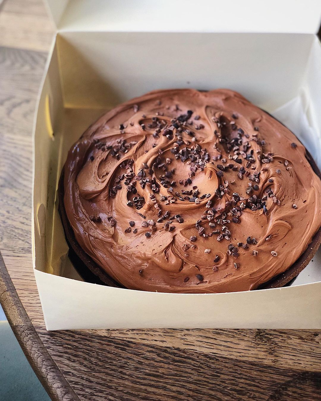 a chocolate mud pie