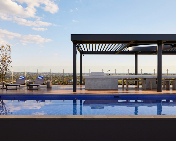 The Chen Melbourne pool