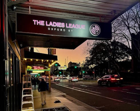 the ladies league sydney womens sports bar