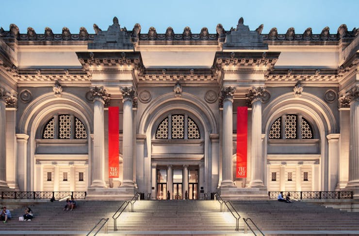 Exterior of The Met in New York