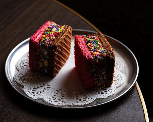 the waratah sydney bar fairy bread ice cream sandwich