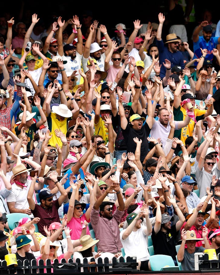 The Ashes crowd