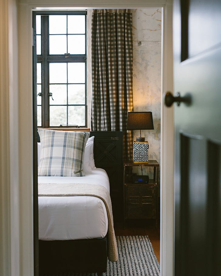 Room within the recently reopened Convent Hotel in Ponsonby Auckland