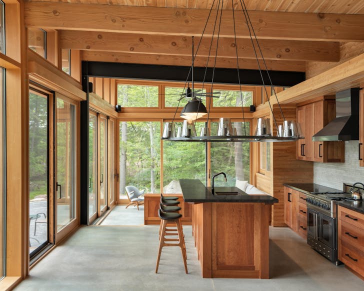 The Cottage kitchen Airbnb